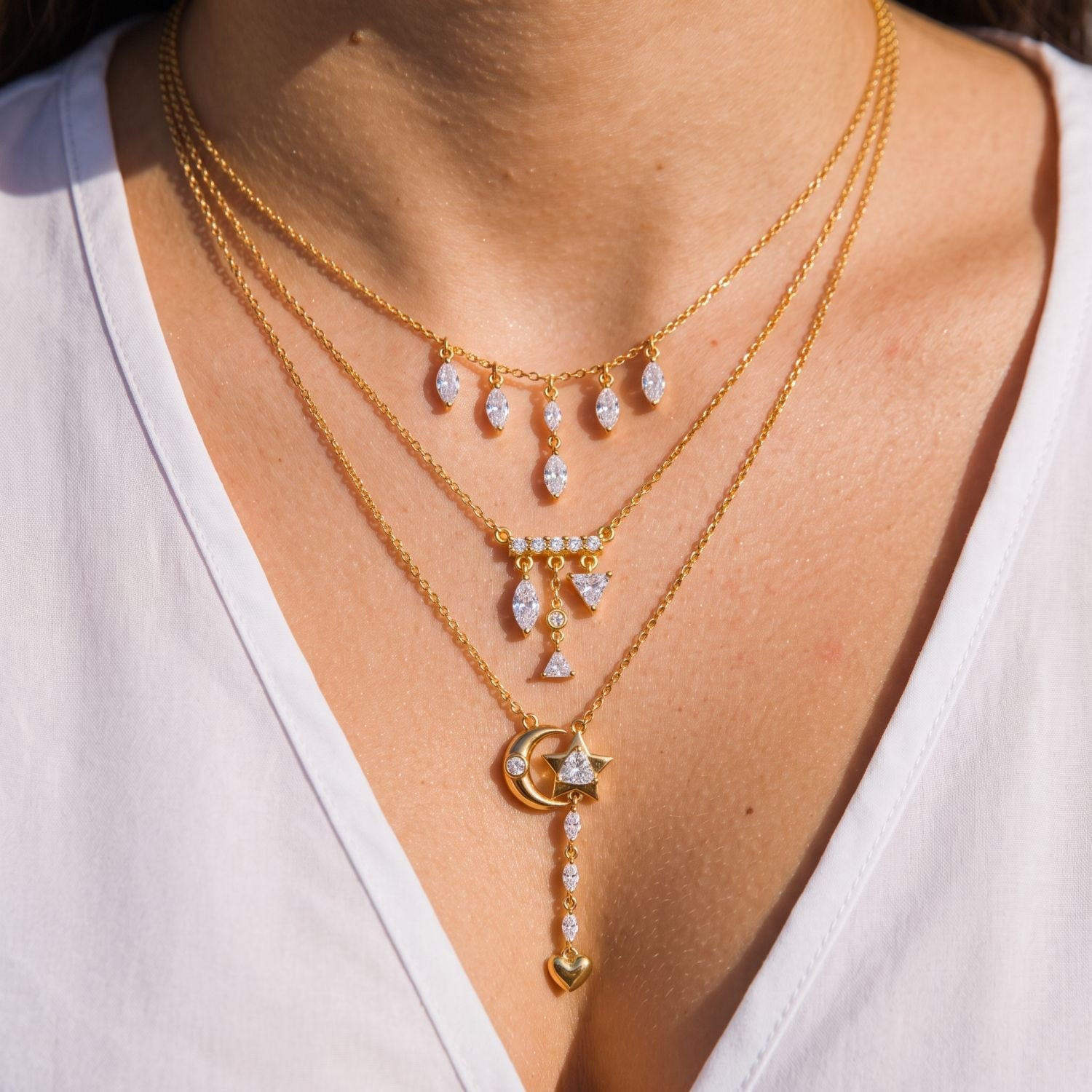 Zirconia Necklace