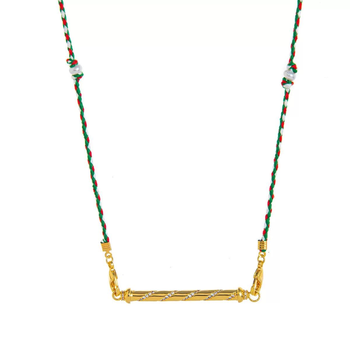Enamel Tarot Cylinder Necklace,18K Gold Plated Stainless Steel Colorful Star‑Eye Pendant Necklace for Women Vintage Daily Jewelry