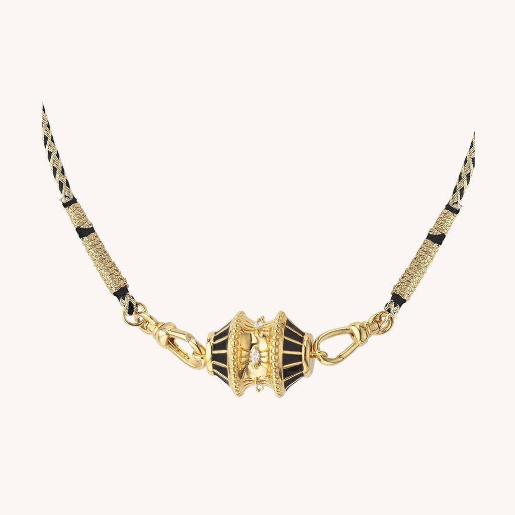 Dopamine Twist Irregular Necklace & Bracelet – Valentine’s Gift, Vacuum 18K Gold Plated | Black, Pink & Green, Purple, Pink, Multicolour, Pink Necklace, Orange Necklace