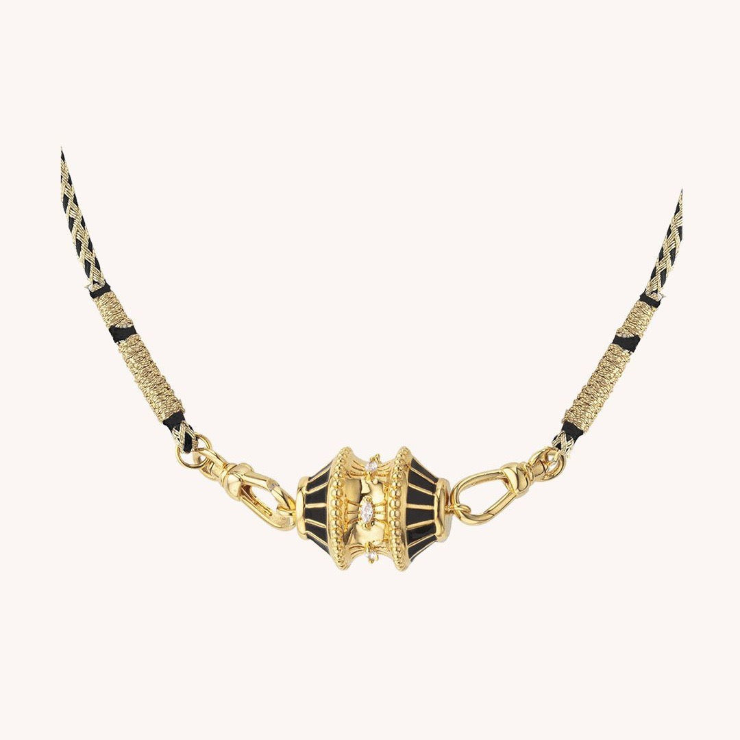 Dopamine Twist Irregular Necklace & Bracelet – Valentine’s Gift, Vacuum 18K Gold Plated | Black, Pink & Green, Purple, Pink, Multicolour, Pink Necklace, Orange Necklace