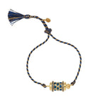 Tarot Star Pendant Bracelet & Colourful Choker Necklace – Artistic, Gold Plated Tarnish-Resistant | Blue, Red, Pink & Green, Multicolour, White, Pink, Purple, Black Bracelet - UMI