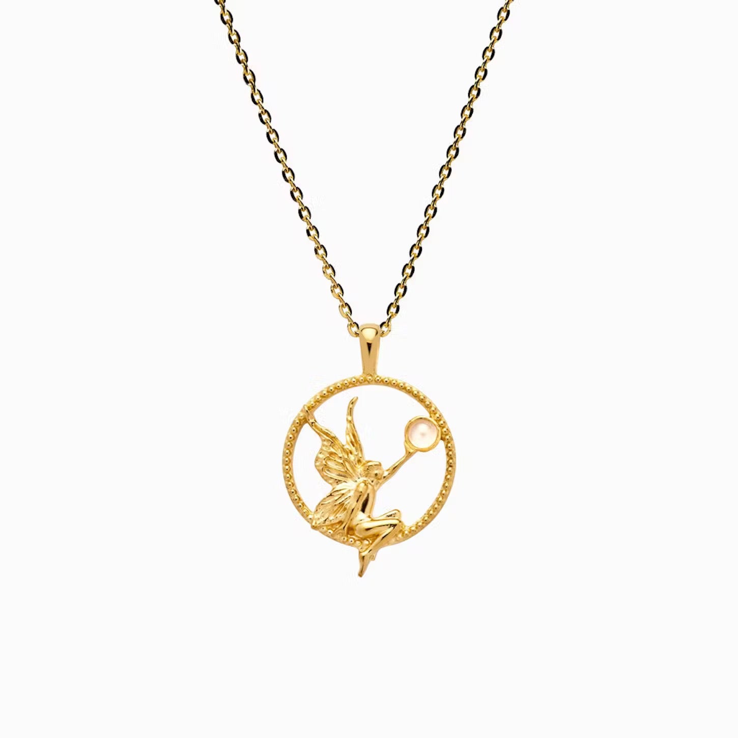 Greek Goddess Necklace – Athena, Medusa, Mermaid & Chimera Mythology Pendant, Copper Real Gold Plated | Round Fairy, Square Chimera