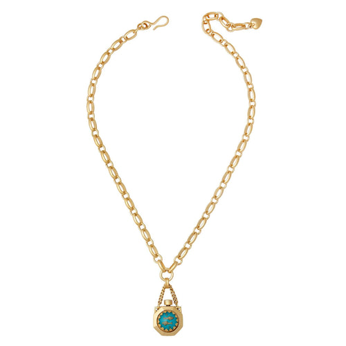 12 Zodiac Wish Bottle Necklace – Colourful Enamel Cat Ear Pendant, Heavy Craft