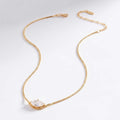 Luxury Layered Collarbone Necklace – Marquise Zirconia Accent, Stackable Everyday | Gold Marquise Zirconia Necklace, Gold Mini Diamond Accent Necklace, Silver Marquise Zirconia Necklace, Silver Mini Diamond Accent Necklace