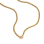 Creative Triple Layer Diamond Necklace | Stackable Linear Collarbone Chain - UMI