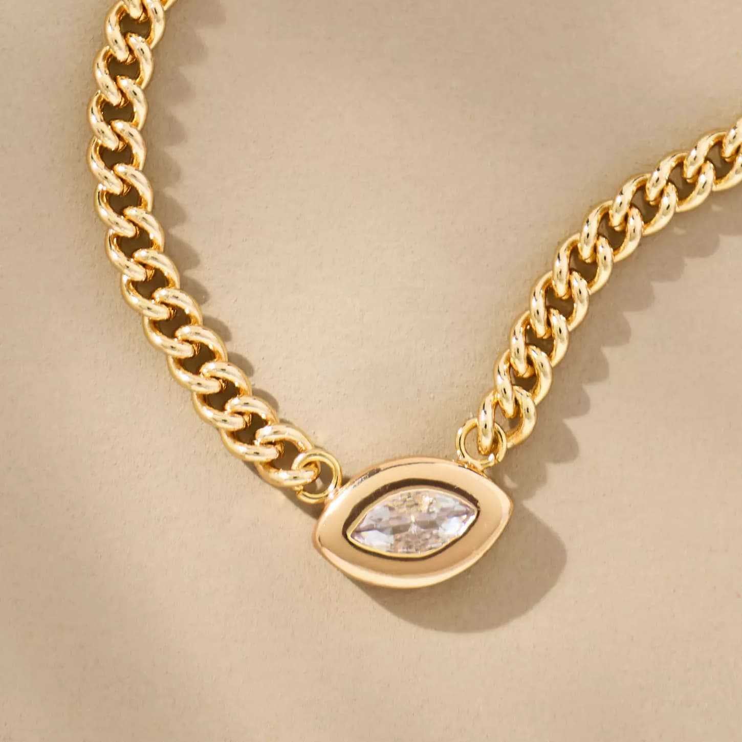 Creative Triple Layer Diamond Necklace | Stackable Linear Collarbone Chain