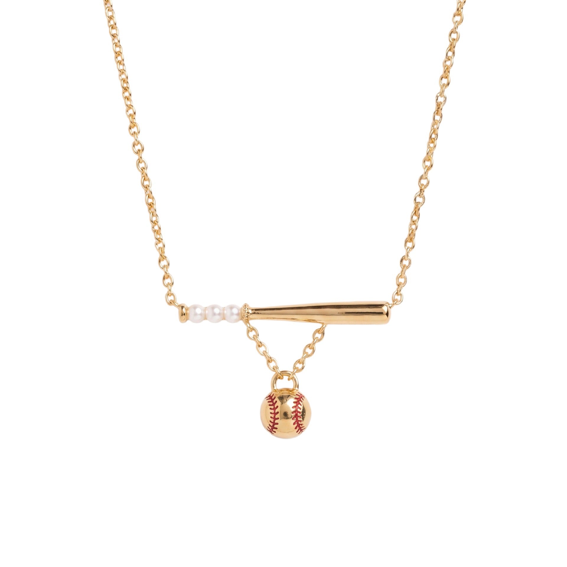 Sports Theme Necklace | Badminton, Baseball, Ping Pong, Tennis & Cupid Arrow Fun Design