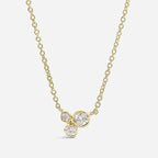 Luxury Full Gold Diamond Necklace | Dot Pavé, Bubble & Tassel Multi-Style Versatile - UMI