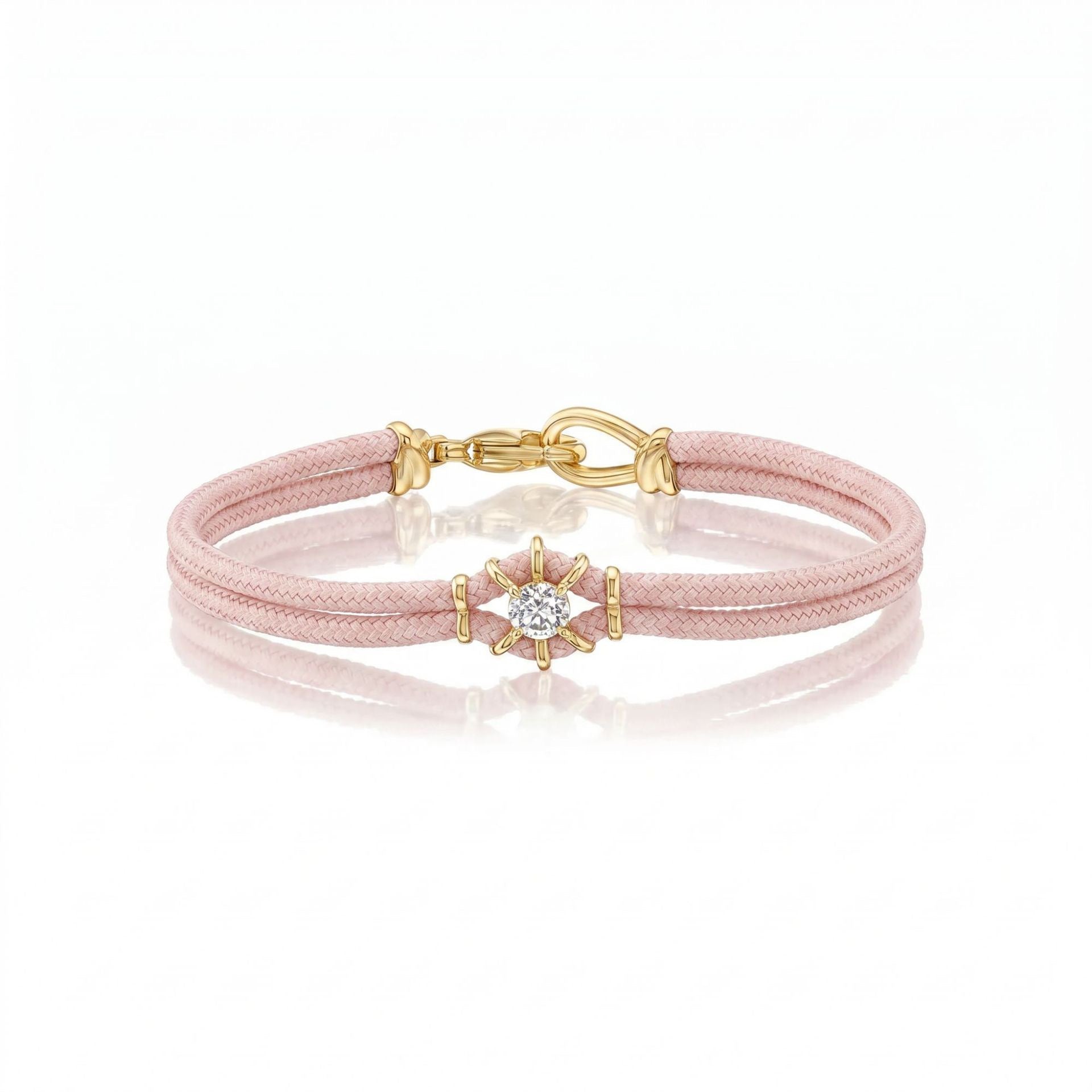 Macaron Colourful Braided Bracelet | Multi-Cut Zircon, Adjustable Clasp & Double Snake Chain | Minimalist Chic