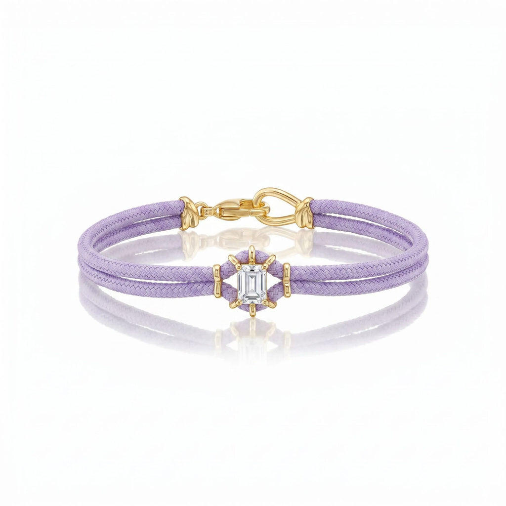 Macaron Colourful Braided Bracelet | Multi-Cut Zircon, Adjustable Clasp & Double Snake Chain | Minimalist Chic