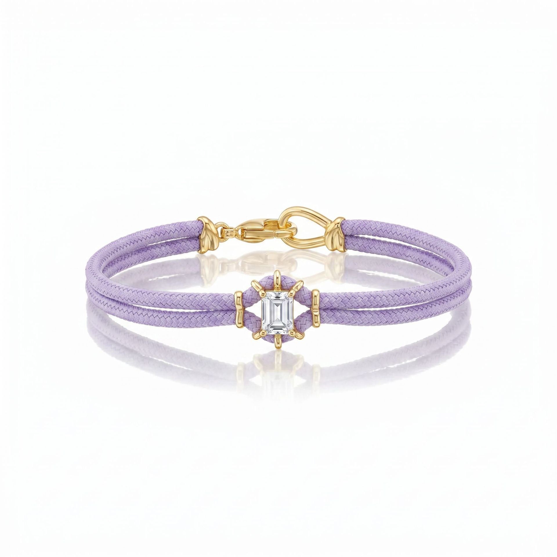Macaron Colourful Braided Bracelet | Multi-Cut Zircon, Adjustable Clasp & Double Snake Chain | Minimalist Chic