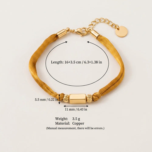 Bestselling Gold Bracelet | Braided Rope & Black Beaded Strand | Minimalist Everyday Style