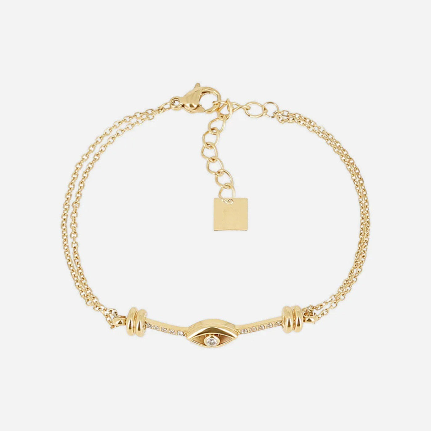 Bestselling Gold Bracelet | Braided Rope & Black Beaded Strand | Minimalist Everyday Style