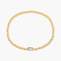 Gold Cuban Link & Heart Star Bracelet Set | Braided Rope & Elastic Beaded Strand | Lightweight Luxury Layering