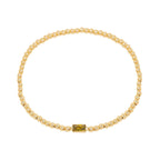 Lightweight Luxury Titanium Steel Bracelet | Beaded Knotted Braided Rope | 18K Colour-Lasting Electroplated - UMI