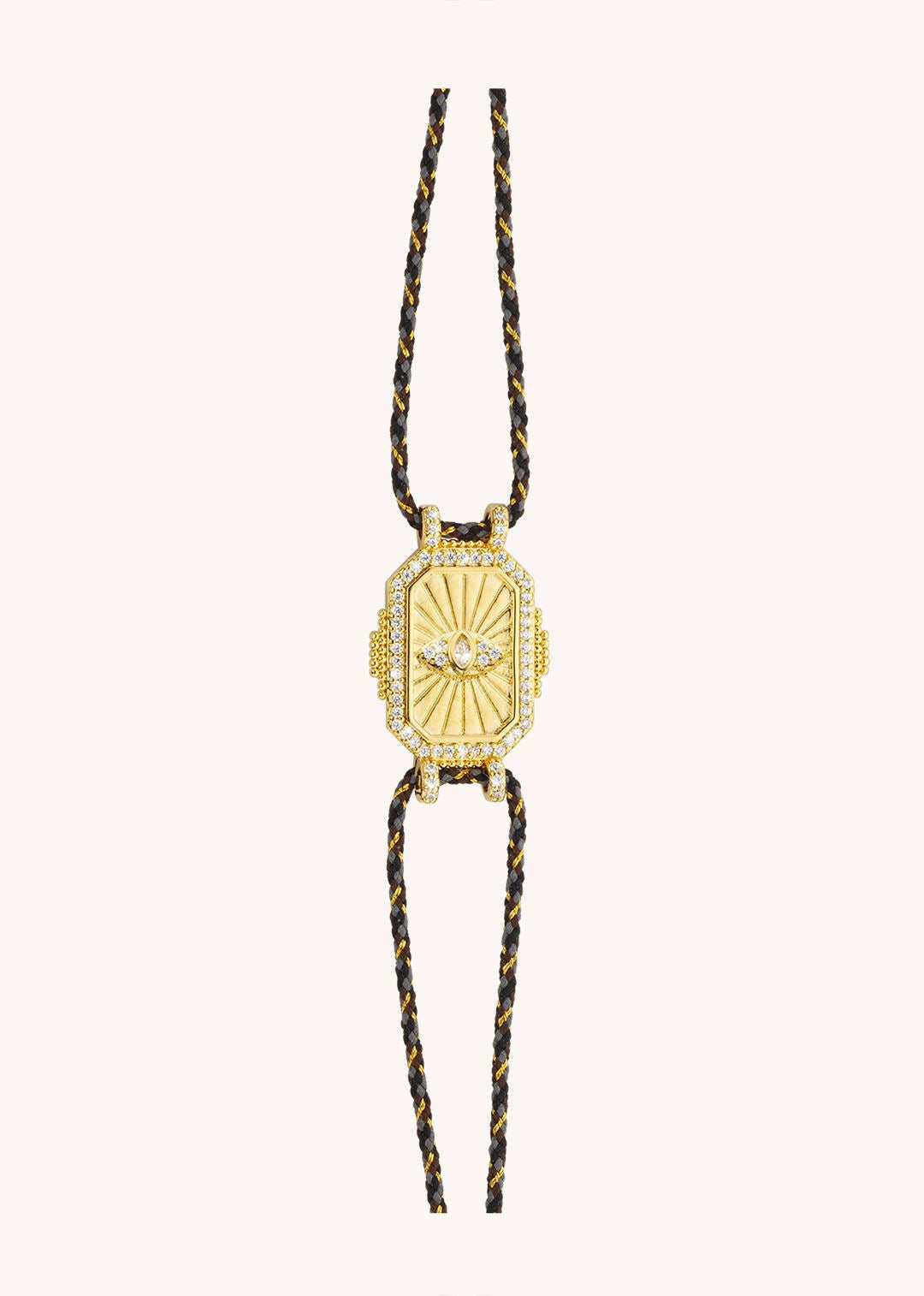 Tarot Card Crystal & Enamel Bracelet | Viral INS Style | Real Gold Electroplated Colour-Lasting