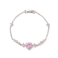 Butterfly Heart Diamond Bracelet – Luxe INS Style | 18K Gold Plated