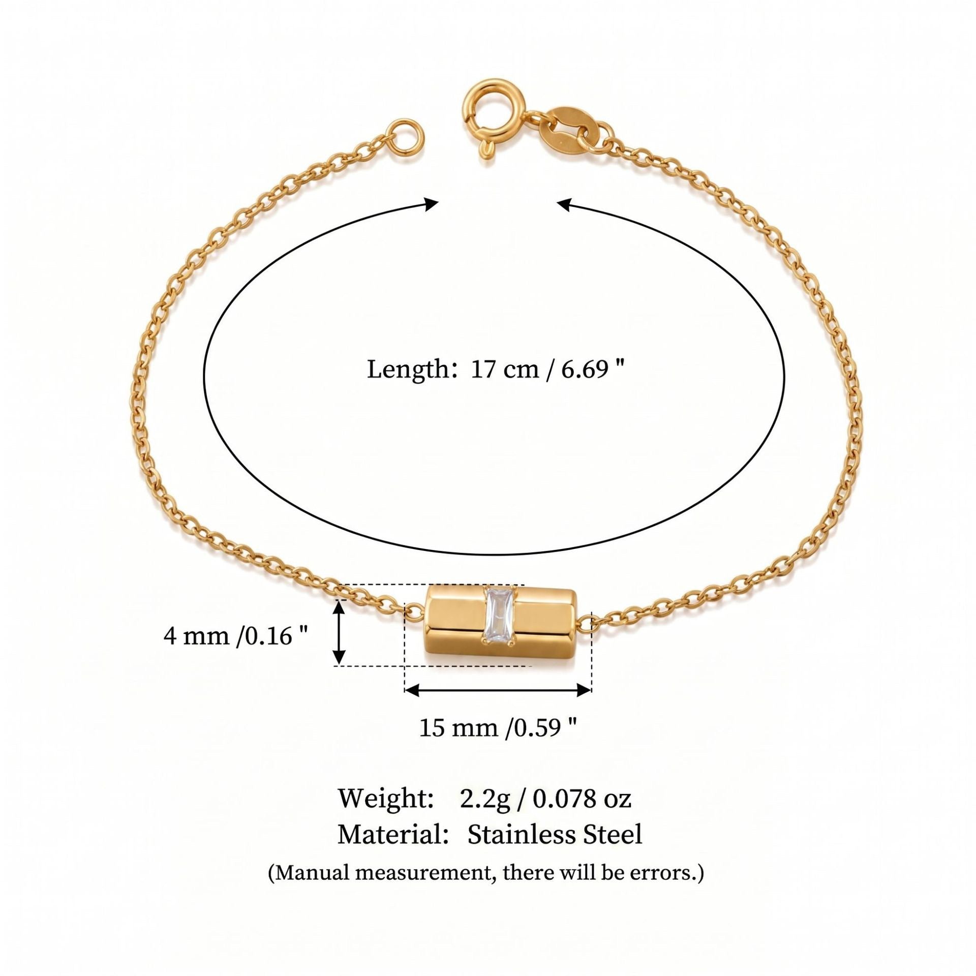 Emerald Gemstone Pendant Necklace & Bracelet – Minimalist Titanium Steel | New Arrival