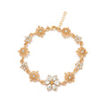Sweet Floral Daisy Princess Bracelet – Delicate Niche Luxury | Everyday Wear