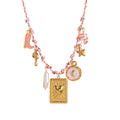 Summer Ocean Starfish Pearl Heart Charm Necklace & Bracelet Set – Colourful Dopamine | Titanium Steel