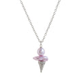 Baroque Ice Cream Charm Pearl Chain Necklace – Niche Luxe Design