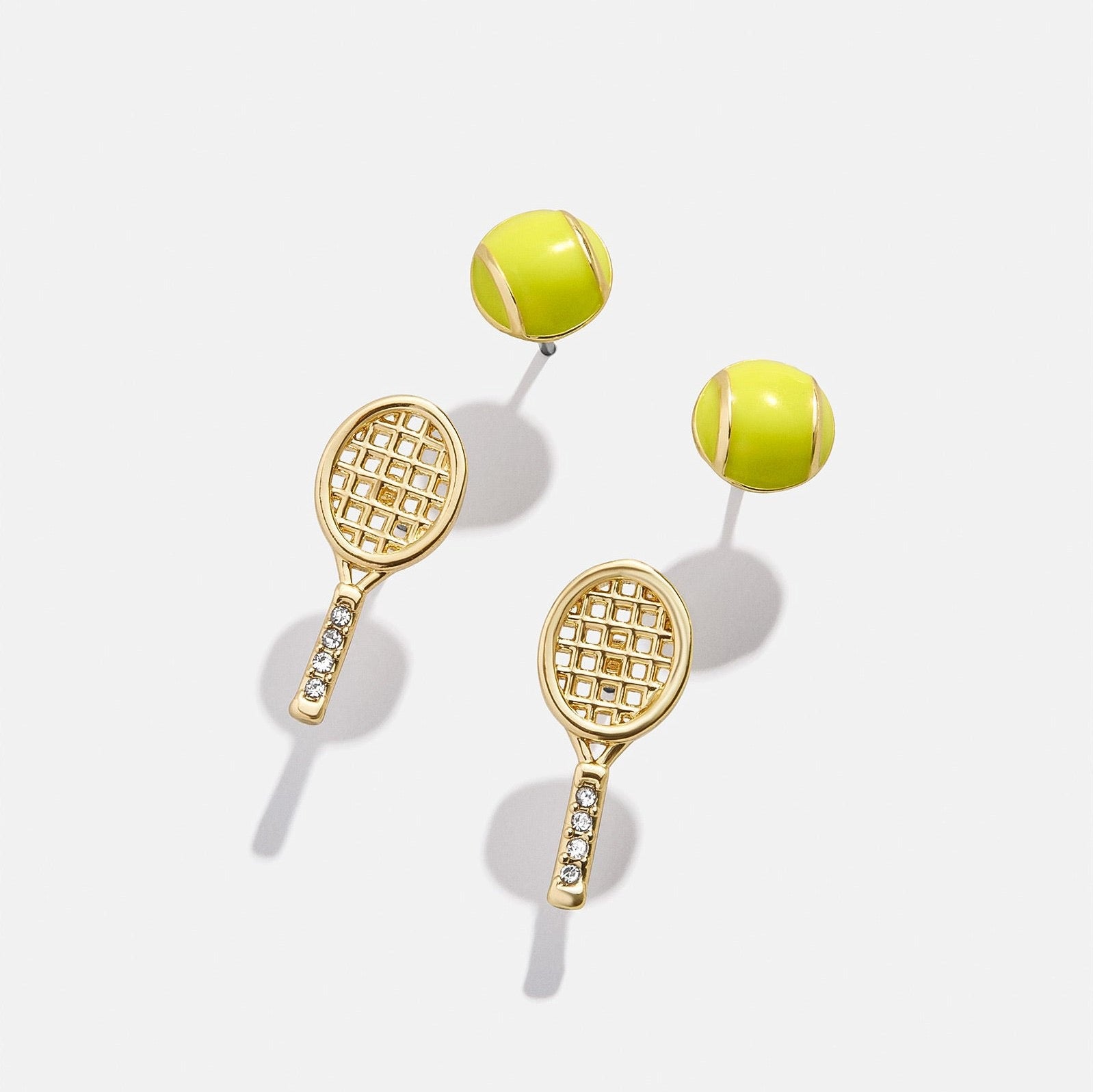 Bestselling Sports Collection Stud Earrings – Tennis, Football, Basketball, Soccer, Golf & Table Tennis