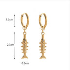 New Arrival Tropical Fish & Pearl Shooting Star Earrings | INS Niche Design - UMI