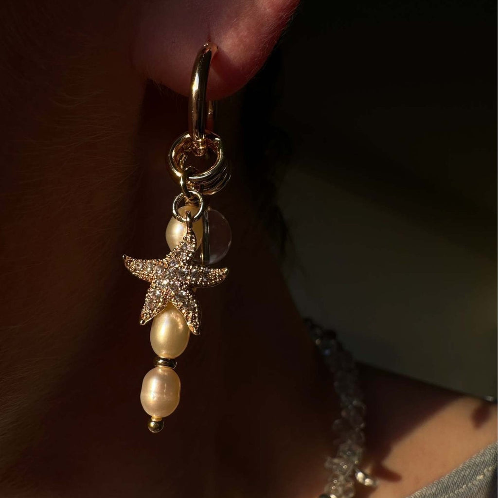 New Arrival Summer Ocean Collection – Starfish, Seahorse, Pearl & Fish Earrings