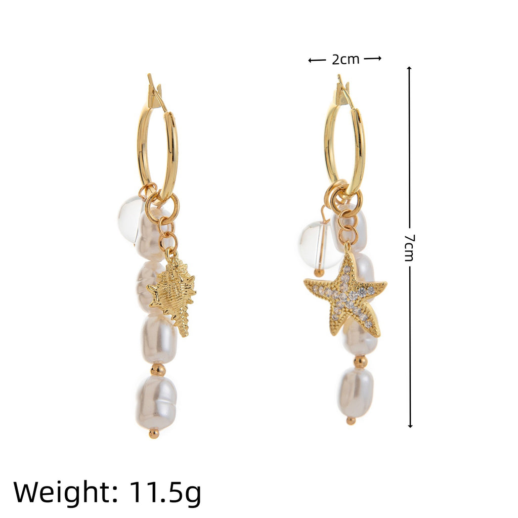 New Arrival Summer Ocean Collection – Starfish, Seahorse, Pearl & Fish Earrings