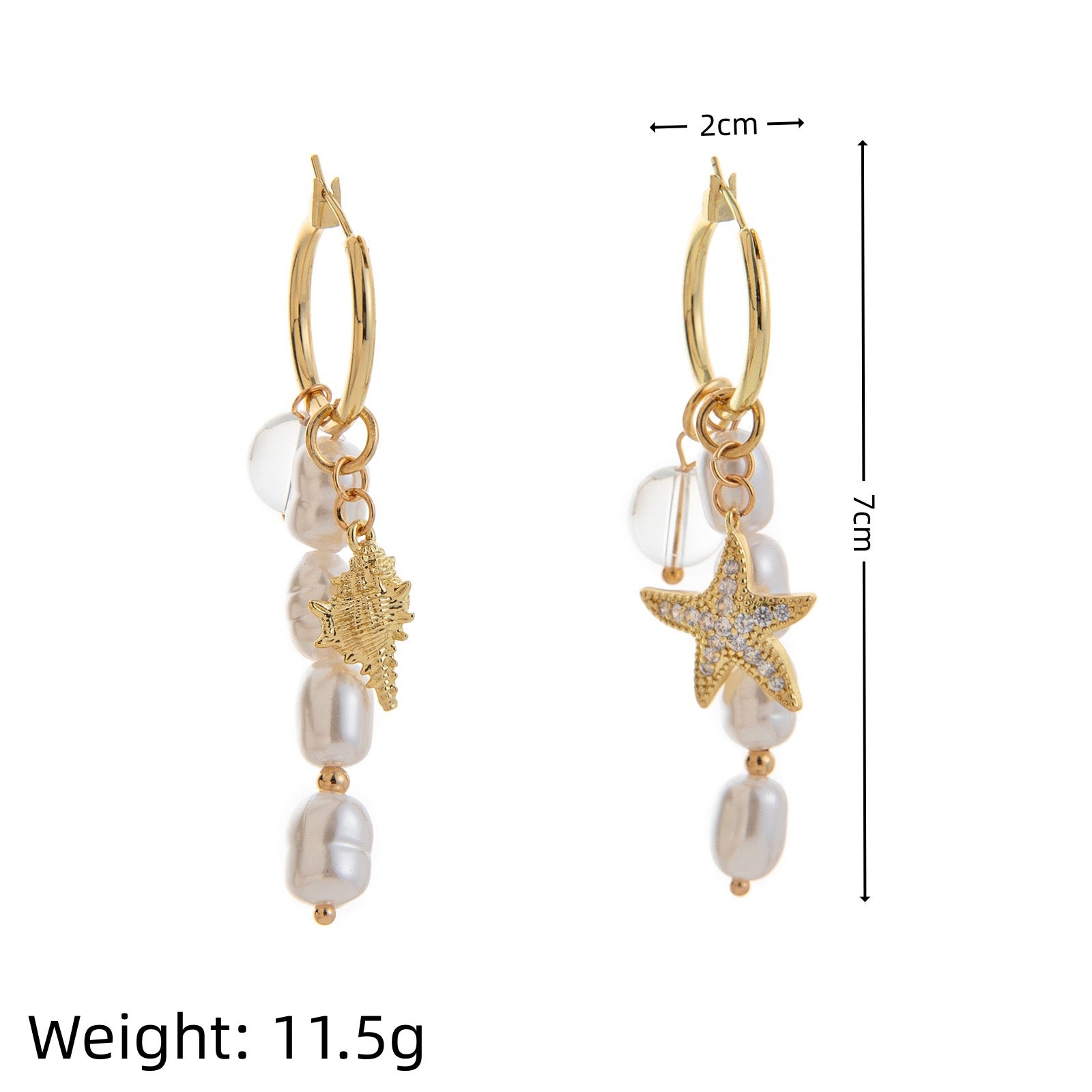 New Arrival Summer Ocean Collection – Starfish, Seahorse, Pearl & Fish Earrings