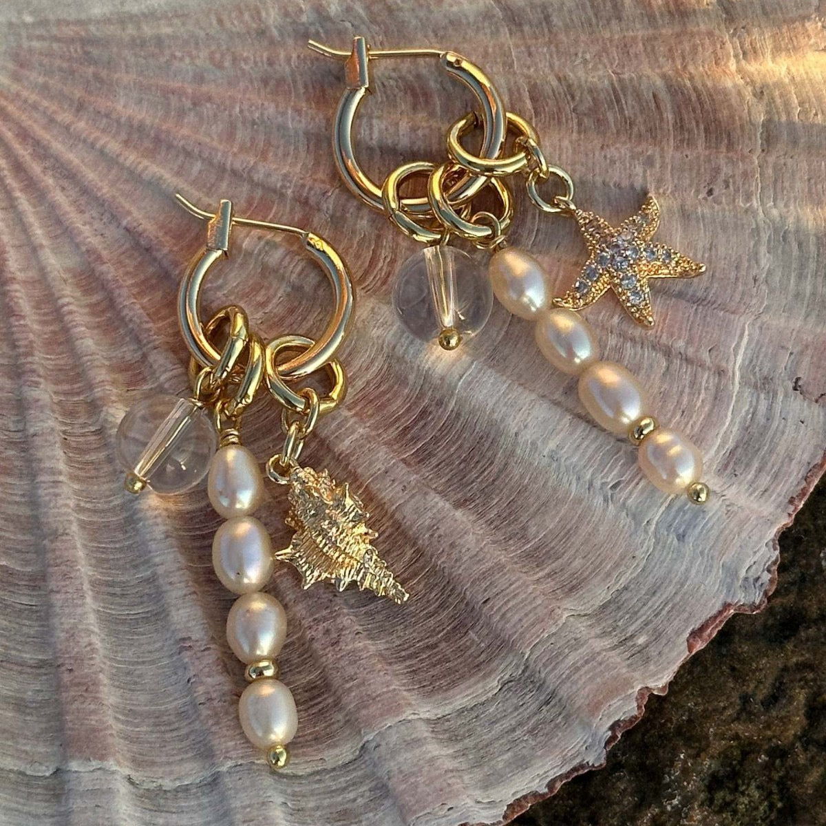 New Arrival Summer Ocean Collection – Starfish, Seahorse, Pearl & Fish Earrings