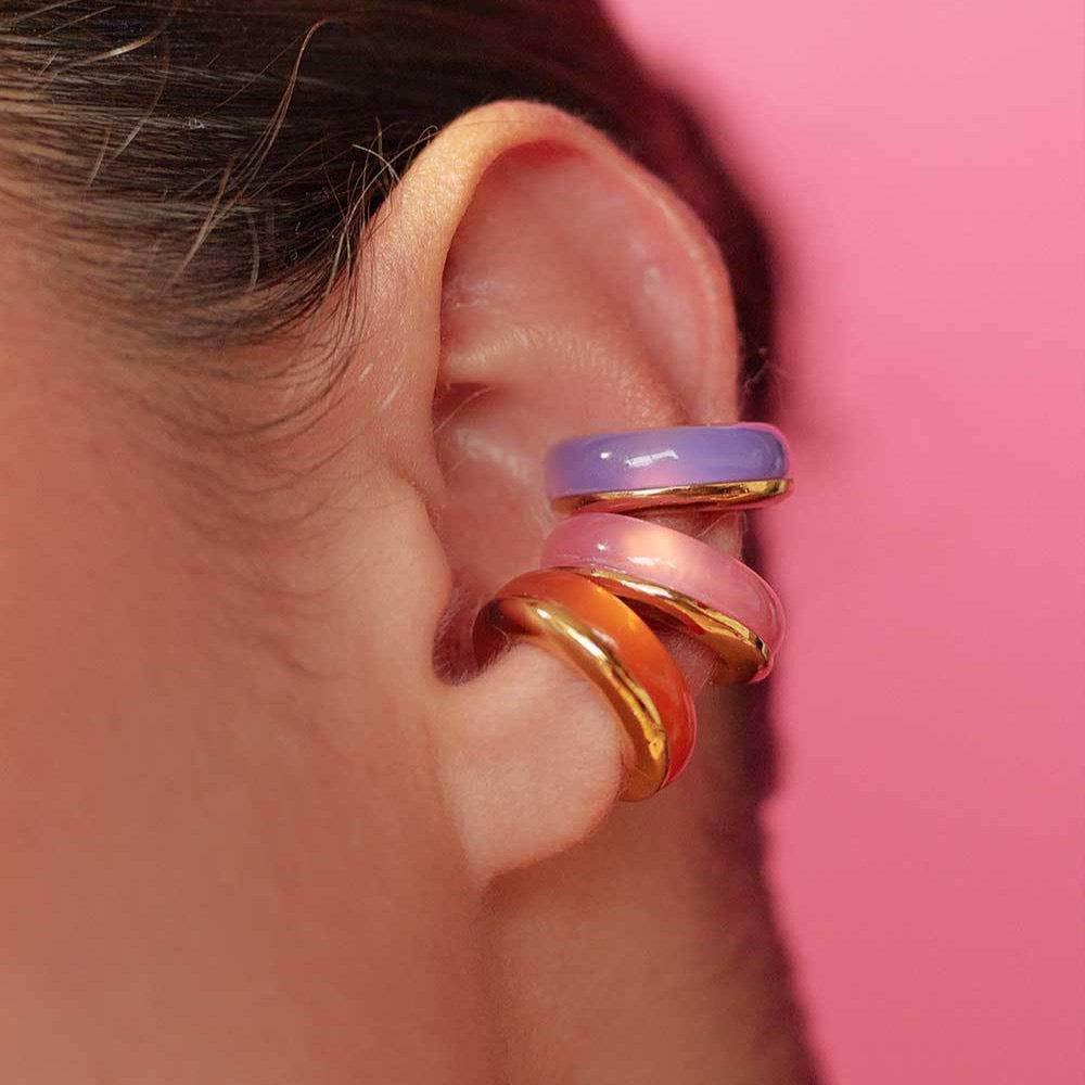 Dopamine Ear Cuff & Cartilage Clip Earrings | INS Niche Style | Versatile Fashion Design