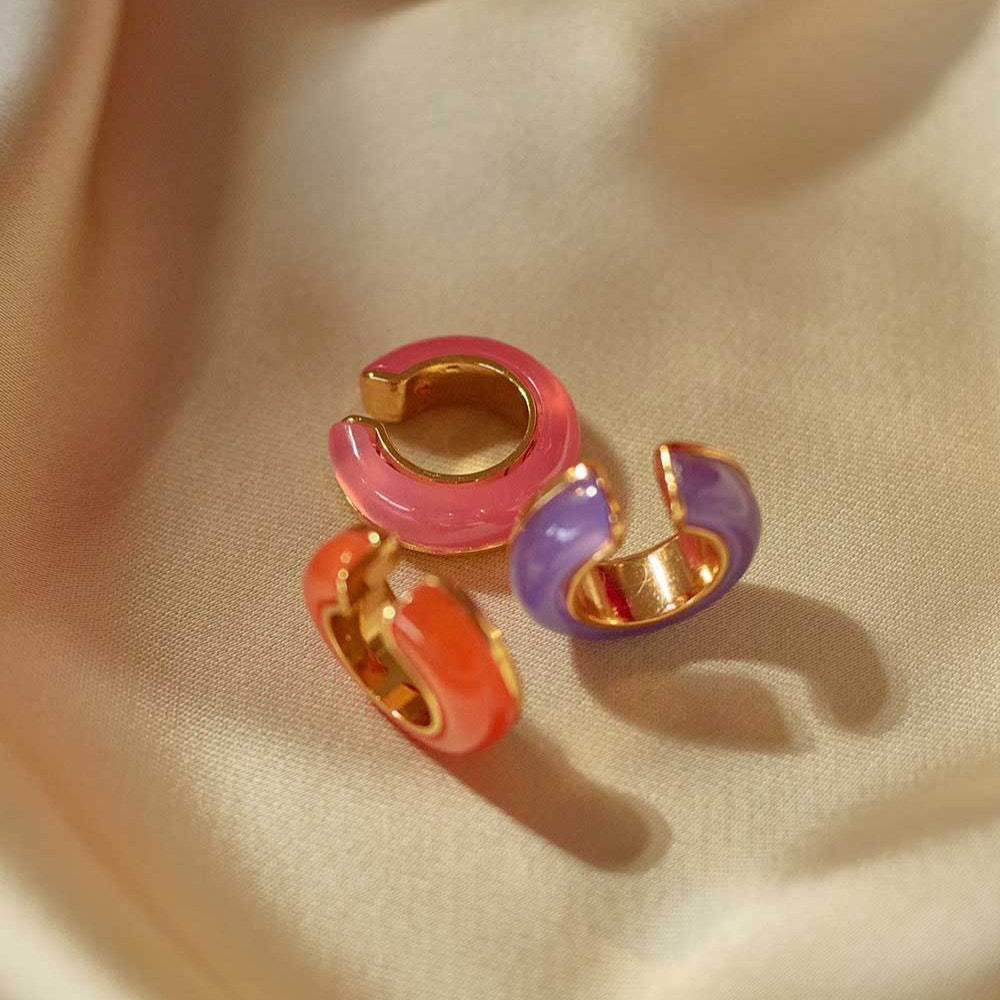 Dopamine Ear Cuff & Cartilage Clip Earrings | INS Niche Style | Versatile Fashion Design