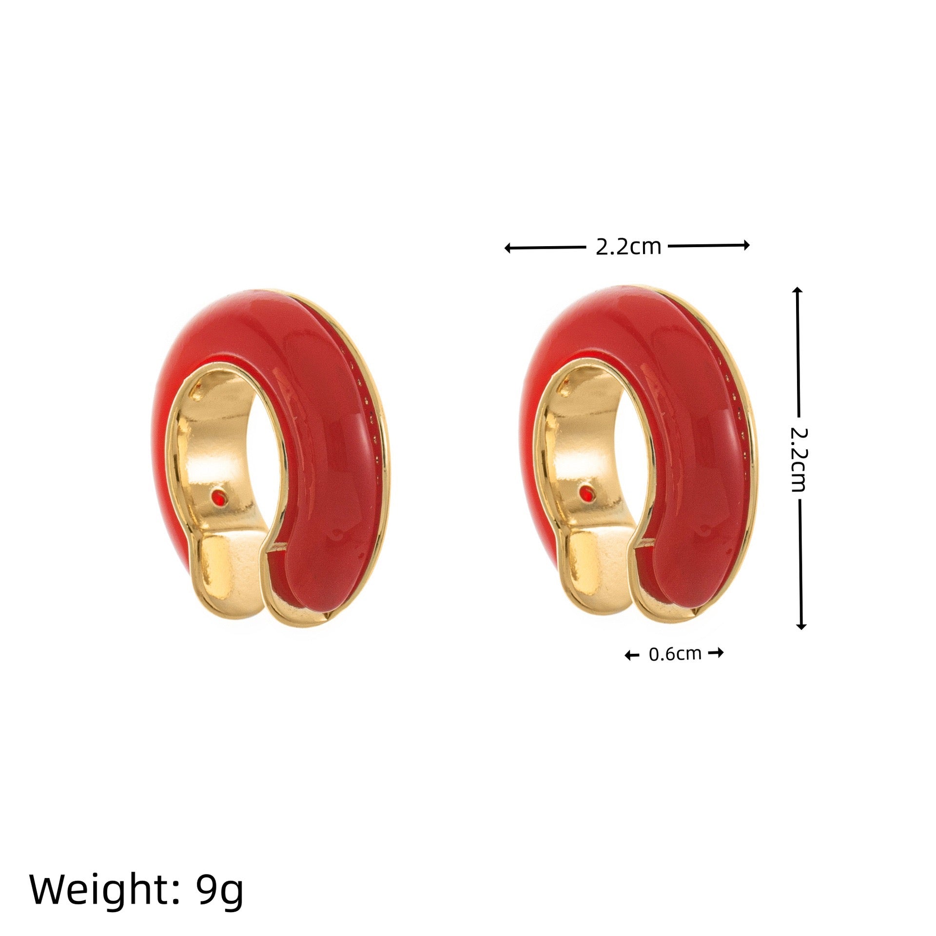 Dopamine Ear Cuff & Cartilage Clip Earrings | INS Niche Style | Versatile Fashion Design