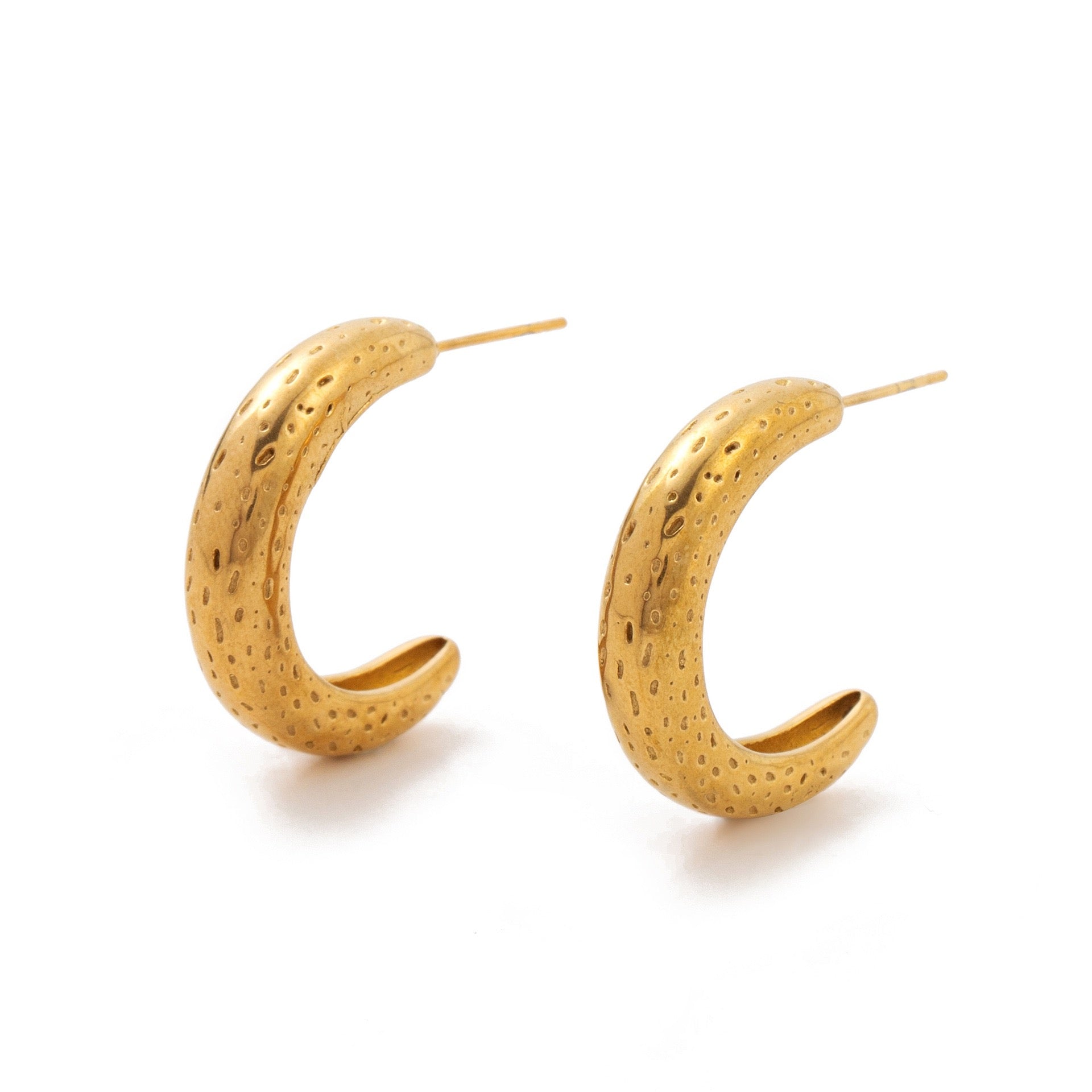 Hoop Stud Earrings | INS Niche Elegant Design | Versatile High-End Fashion