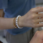 Freshwater Pearl Bracelet 8-8.5mm | The Golden Size - UMI