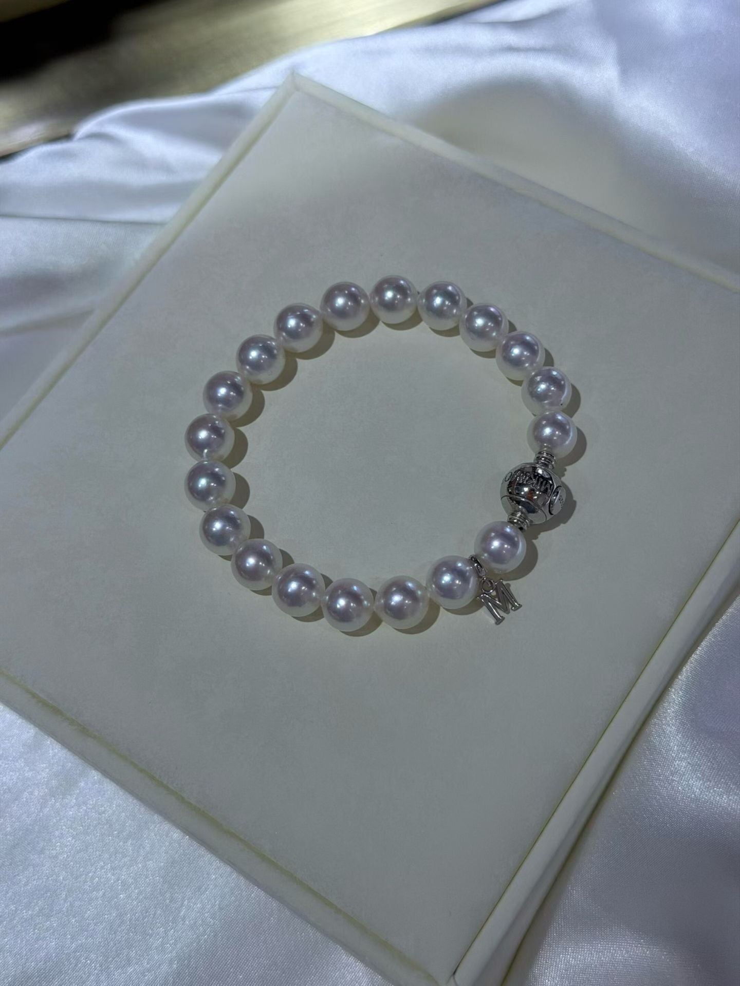 Freshwater Pearl Bracelet 8-8.5mm | The Golden Size