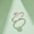 Radiance | 18K White Gold Micro Moissanite Ring | 1.5ct D-Grade