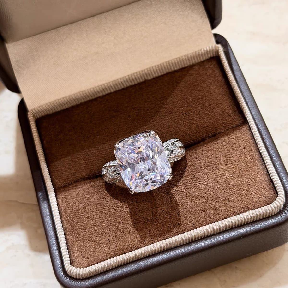 Radiant Cut Moissanite Ring — The One That Makes Them Look Twice - UMI