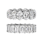 Pavé Moissanite Stackable Band