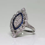 Blue Topaz Statement Ring - UMI