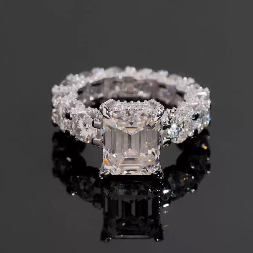Radiant-Cut Luxury Moissanite Ring - UMI