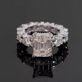 Radiant-Cut Luxury Moissanite Ring - UMI