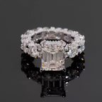 Radiant-Cut Luxury Moissanite Ring - UMI
