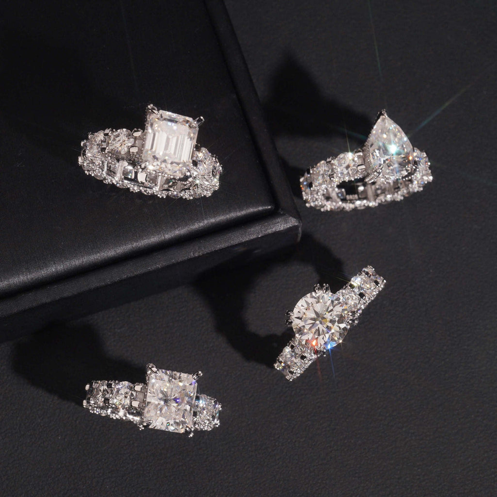 Radiant-Cut Luxury Moissanite Ring - UMI