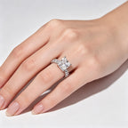 Radiant-Cut Luxury Moissanite Ring - UMI