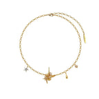 Midnight Orbit Cubic Zirconia Necklace - UMI
