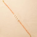 Gold Ball & Rice Bead Strand Bracelet | Titanium Steel 18K Gold Vacuum Plated | Colour-Lasting