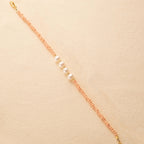 Gold Ball & Rice Bead Strand Bracelet | Titanium Steel 18K Gold Vacuum Plated | Colour-Lasting - UMI